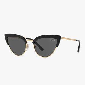 Vogue Women's Plastic Woman Non-Polarized Iridium Cateye Sunglasses
